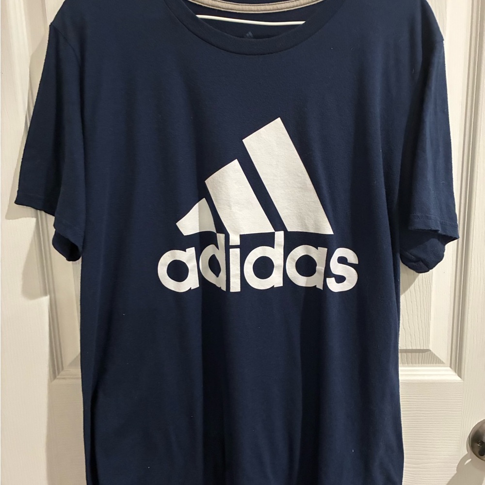 Adidas Dark Blue Performance Tee